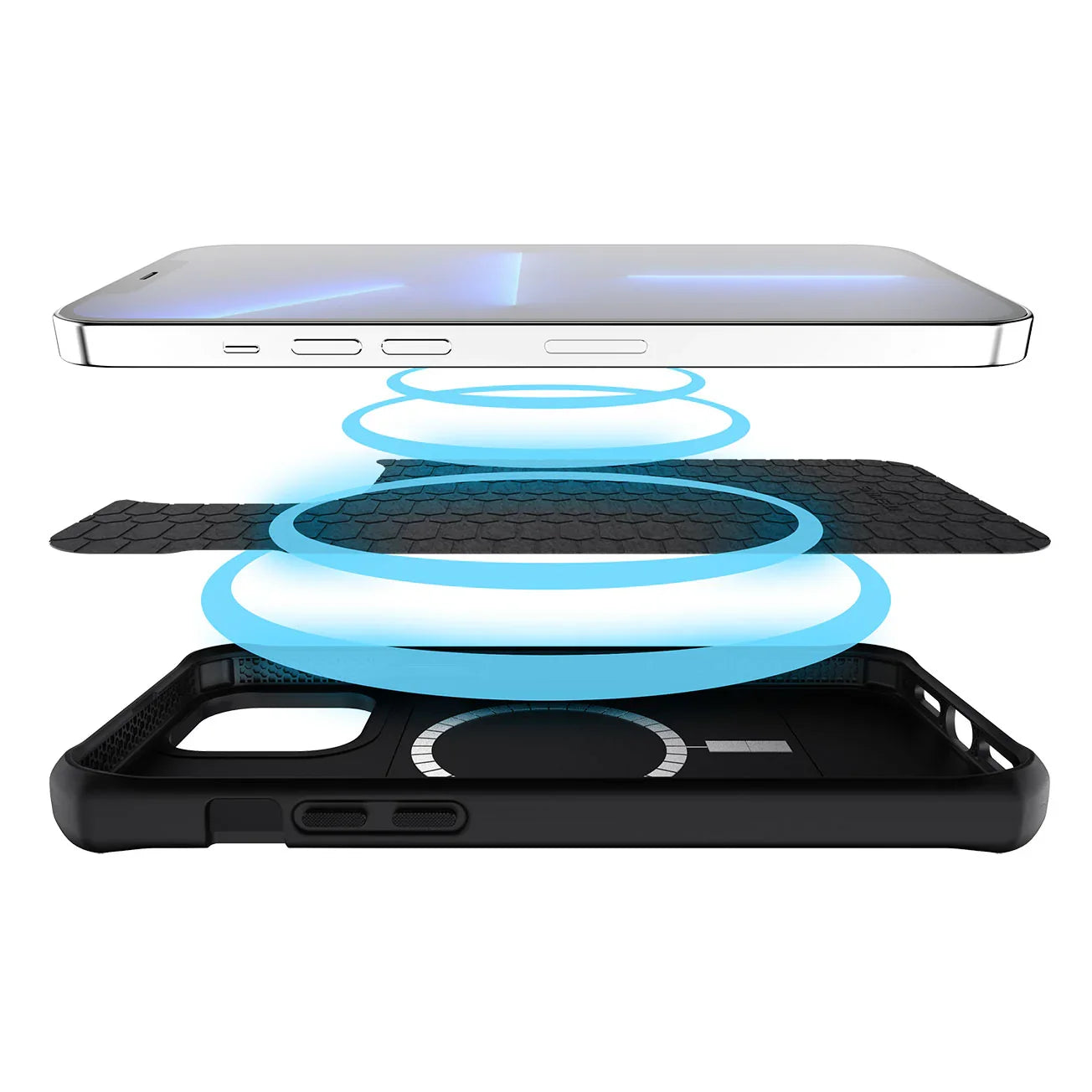 Ikins Series Cover For iPhone 13 Pro - Water Flower - Tashqila Ikins Series Cover For iPhone 13 Pro - Water Flower - Tashqila